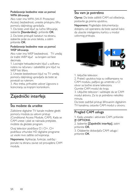 Philips 3500 series T&eacute;l&eacute;viseur LED Smart TV - Mode d&rsquo;emploi - SRP