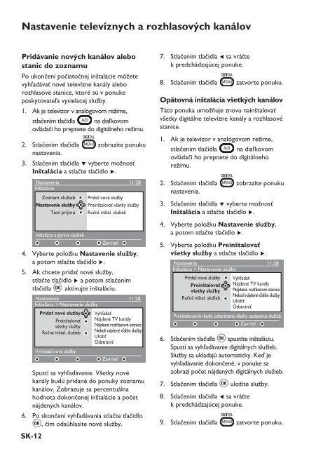 Philips T&eacute;l&eacute;viseur - Mode d&rsquo;emploi - SLK