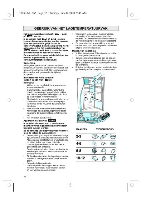 KitchenAid A 255R/M - Refrigerator - A 255R/M - Refrigerator NL (853985938000) Istruzioni per l'Uso