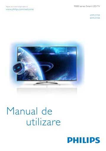 Philips 9000 series TÃ©lÃ©viseur LED Smart TV ultra-plat - Mode dâemploi - RON