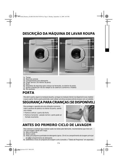 KitchenAid 7,172,047 - Washing machine - 7,172,047 - Washing machine PT (859233116700) Istruzioni per l'Uso