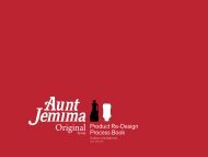 Aunt Jemima Maple Syrup Process Book