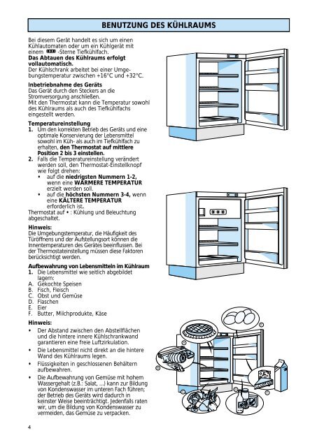 KitchenAid 400 150 66 - Refrigerator - 400 150 66 - Refrigerator DE (855100301300) Istruzioni per l'Uso