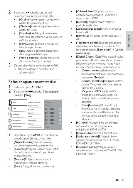 Philips TV LCD - Mode d&rsquo;emploi - SLV