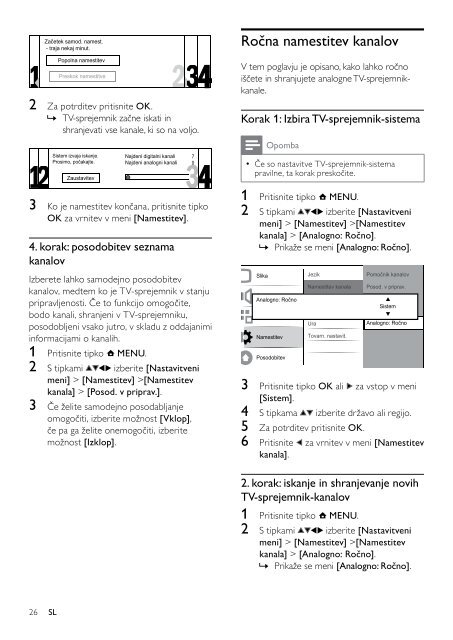 Philips TV LCD - Mode d&rsquo;emploi - SLV