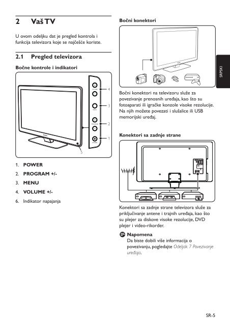 Philips TV LCD - Mode d&rsquo;emploi - SRP