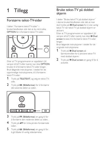 Philips TV LCD - Mode dâemploi - NOR