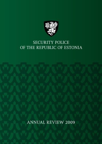 annual review 2009 security police of the republic of estonia