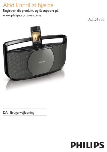 Philips Lecteur de CD - Mode dâemploi - DAN