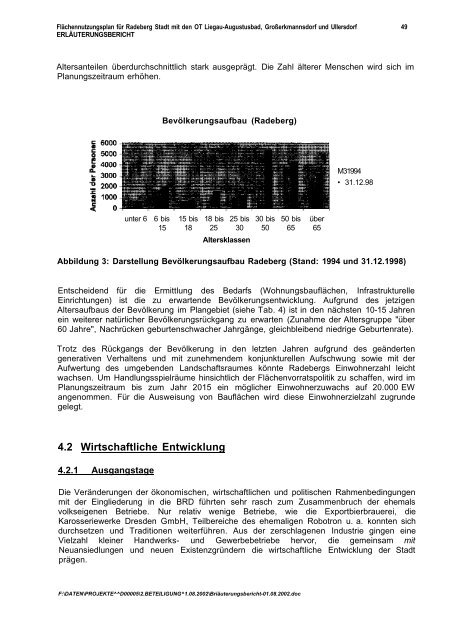 4 Bestandsaufnahme, -analyse und - Familie Spiegel in Radeberg