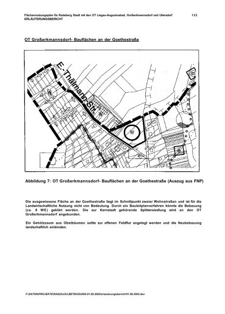 4 Bestandsaufnahme, -analyse und - Familie Spiegel in Radeberg