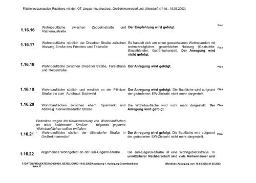 4 Bestandsaufnahme, -analyse und - Familie Spiegel in Radeberg