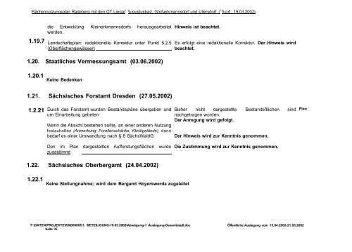 4 Bestandsaufnahme, -analyse und - Familie Spiegel in Radeberg