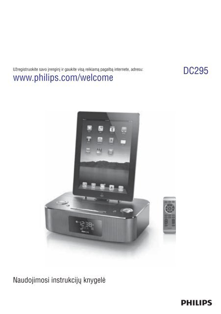 Philips station d'accueil pour iPod/iPhone - Mode d&rsquo;emploi - LIT