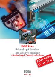Robot Vision automation - ISRA VISION AG