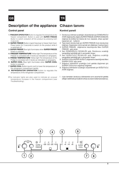 KitchenAid E2BLH 19213 F (TK) - Fridge/freezer combination - E2BLH 19213 F (TK) - Fridge/freezer combination TR (F078002) Istruzioni per l'Uso