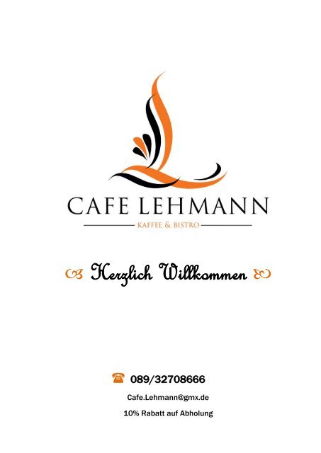 Cafe Lehmann Karte
