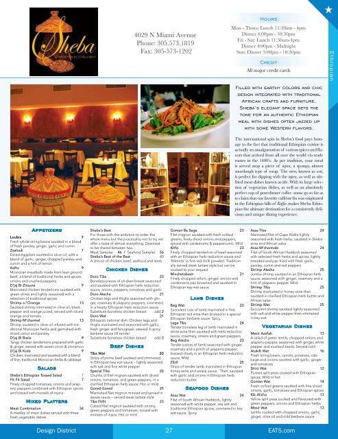 THE OFFICIAL UM MENU GUIDE - Local Restaurants, Online Menu ...