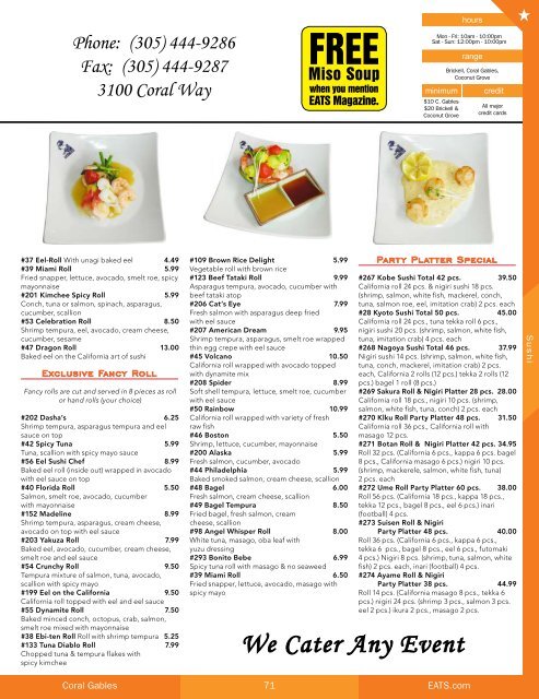 THE OFFICIAL UM MENU GUIDE - Local Restaurants, Online Menu ...