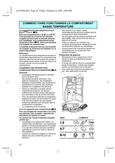 KitchenAid A 331/G - Refrigerator - A 331/G - Refrigerator FR (853918201000) Istruzioni per l'Uso