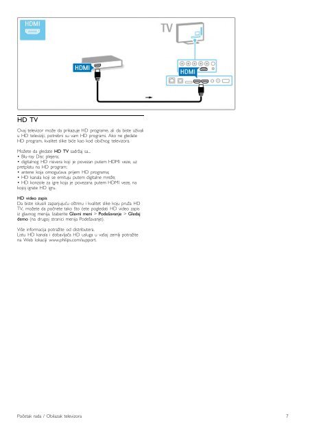 Philips 8000 series T&eacute;l&eacute;viseur LED Smart TV - Mode d&rsquo;emploi - SRP