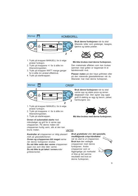 KitchenAid JT 355 alu - Microwave - JT 355 alu - Microwave NO (858735599640) Istruzioni per l'Uso