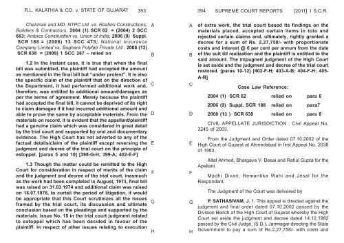 Part No.II - Supreme Court of India