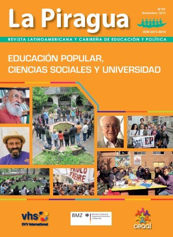EDUCACIÓN POPULAR CIENCIAS SOCIALES Y UNIVERSIDAD