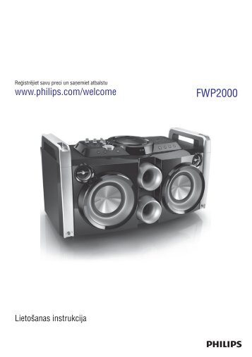 Philips MinichaÃ®ne hi-fi - Mode dâemploi - LAV