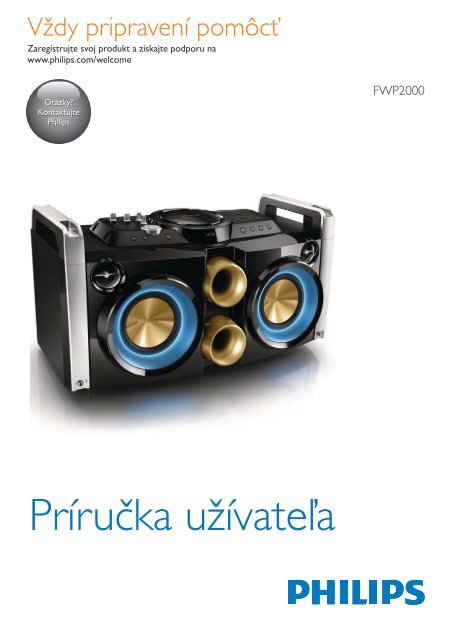 Philips Minicha&icirc;ne hi-fi - Mode d&rsquo;emploi - SLK