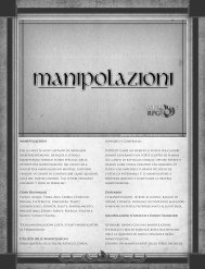 MANIPOLAZIONI