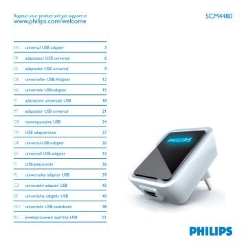 Philips Power2Charge - Mode dâemploi - ITA