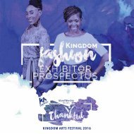 KA 2016 Fashion Exhibitor Prospectus