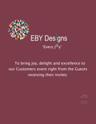 EBY Designs Magazine