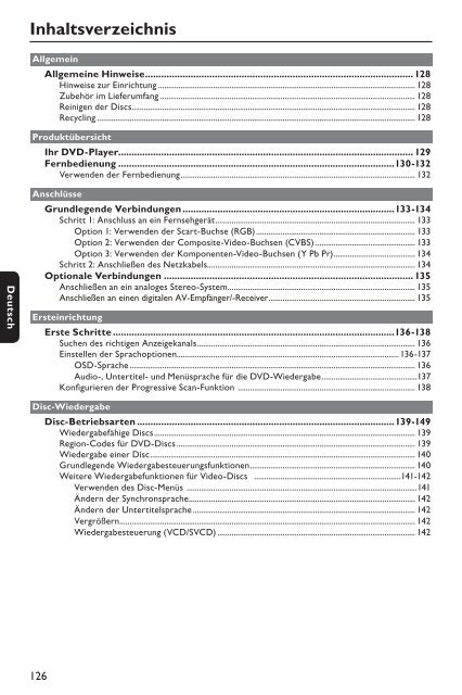 Philips Magnavox MDV440/12 - Mode d&rsquo;emploi - DEU