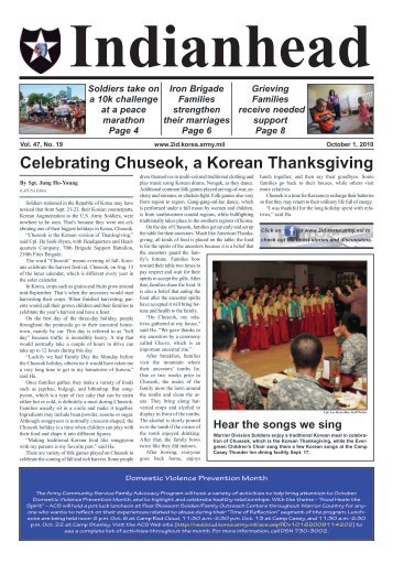 Celebrating Chuseok, a Korean Thanksgiving - 2nd Infantry Division ...