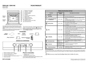 KitchenAid 401 237 49 - Oven - 401 237 49 - Oven FR (857922016010) Istruzioni per l'Uso