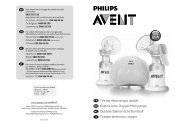 Philips Avent Tire-lait Ã©lectronique double - Mode dâemploi - FRA