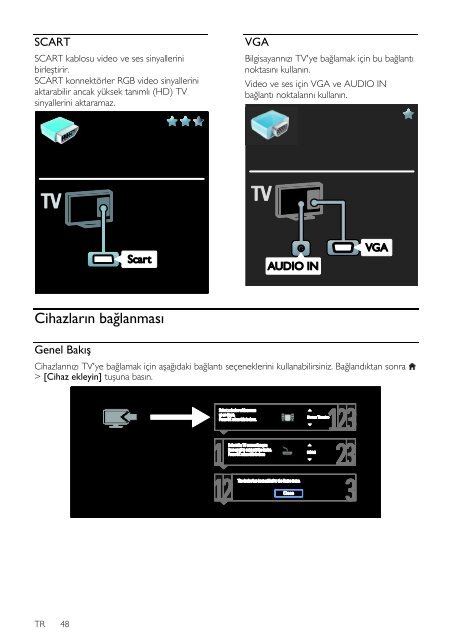 Philips 7000 series T&eacute;l&eacute;viseur LED Smart TV - Mode d&rsquo;emploi - TUR