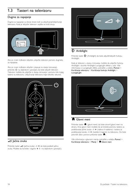 Philips Cinema 21:9 T&eacute;l&eacute;viseur LED - Mode d&rsquo;emploi - SRP