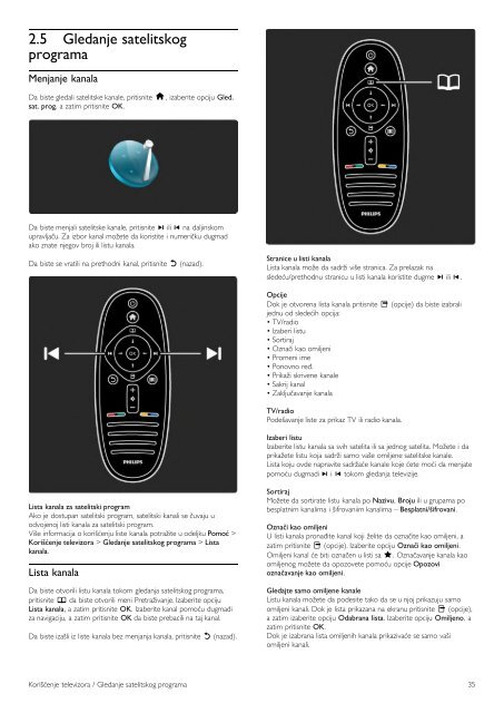 Philips Cinema 21:9 T&eacute;l&eacute;viseur LED - Mode d&rsquo;emploi - SRP