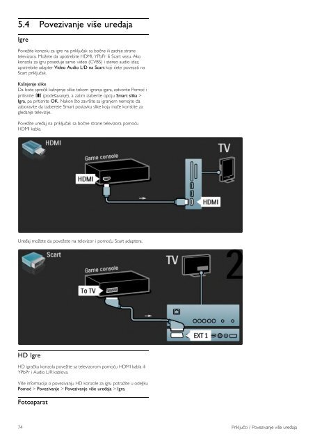 Philips Cinema 21:9 T&eacute;l&eacute;viseur LED - Mode d&rsquo;emploi - SRP