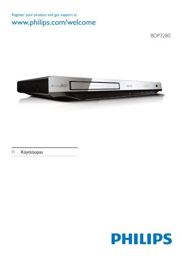 Philips 3000 series Lecteur Blu-ray / DVD - Mode dâemploi - FIN