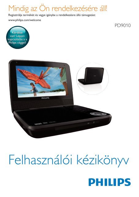 Philips Lecteur DVD portable - Mode d&rsquo;emploi - HUN