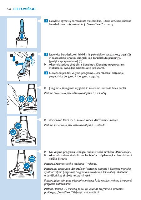 Philips Shaver series 9000 Rasoir &eacute;lectrique rasage &agrave; sec ou sous l'eau - Mode d&rsquo;emploi - POL