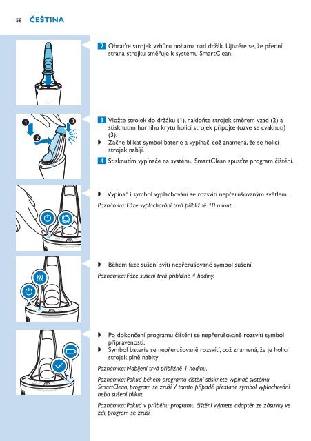 Philips Shaver series 9000 Rasoir &eacute;lectrique rasage &agrave; sec ou sous l'eau - Mode d&rsquo;emploi - POL