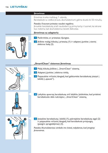 Philips Shaver series 9000 Rasoir &eacute;lectrique rasage &agrave; sec ou sous l'eau - Mode d&rsquo;emploi - EST