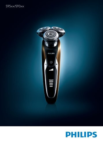 Philips Shaver series 9000 Rasoir Ã©lectrique rasage Ã  sec ou sous l'eau - Mode dâemploi - DEU