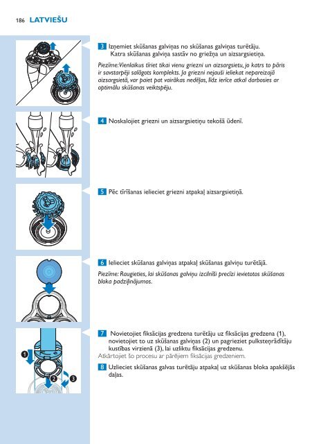 Philips Shaver series 9000 Rasoir &eacute;lectrique rasage &agrave; sec ou sous l'eau - Mode d&rsquo;emploi - SLV