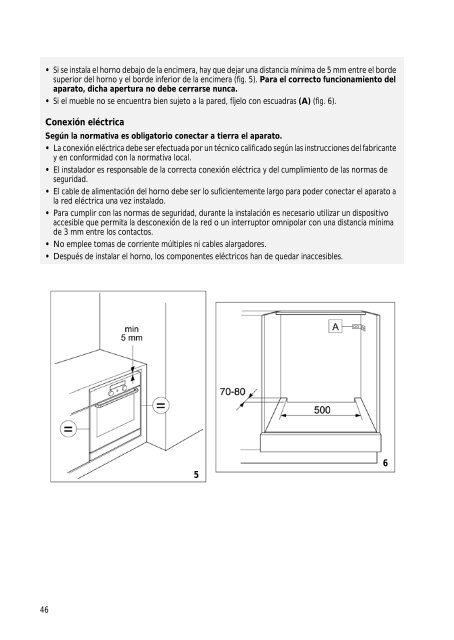 KitchenAid 20123000 - Oven - 20123000 - Oven ES (857921101510) Istruzioni per l'Uso